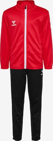 Hummel Trainingspak in Rood: voorkant