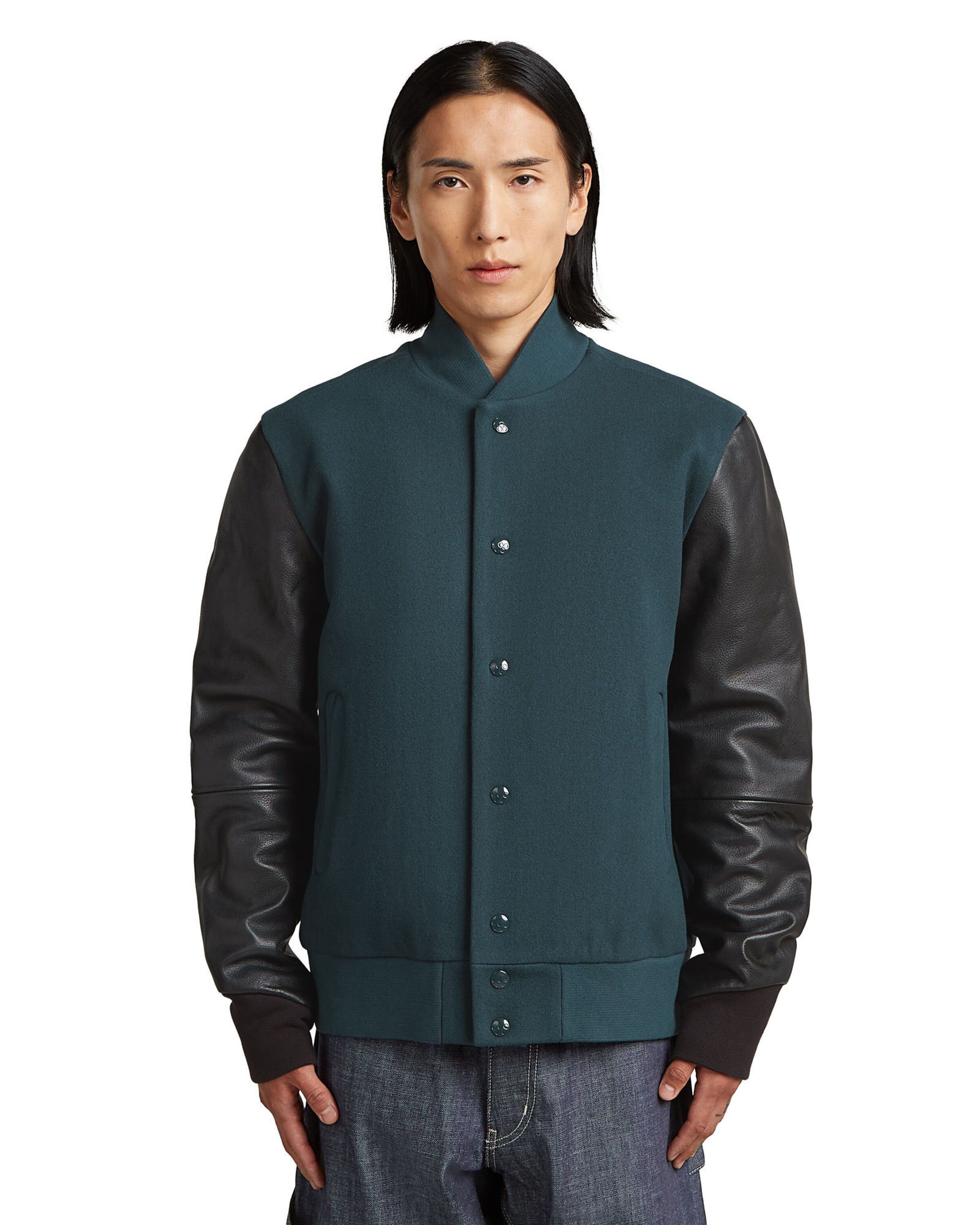 G-STAR Jacke 'MN Premium' in Blau: Vorderseite