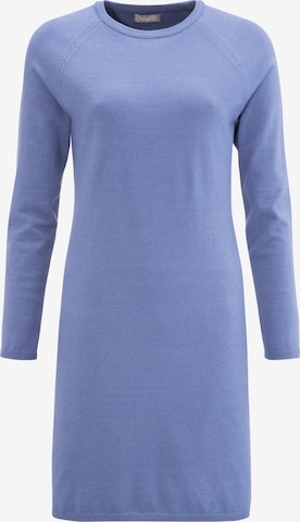 TAMARIS Knitted dress in Blue: front