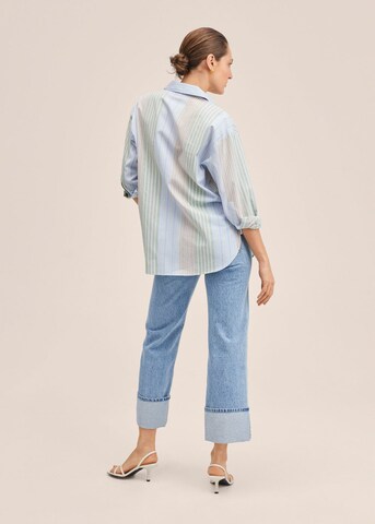 MANGO Bluse 'Federica' in Blau