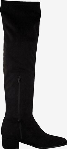 TAMARIS Over the Knee Boots in Black