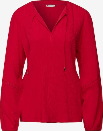 STREET ONE Tunic in Red: front