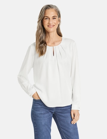 GERRY WEBER Bluse in Weiß: predná strana