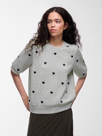 VILA Sweatshirt 'VISif' i grå: forside