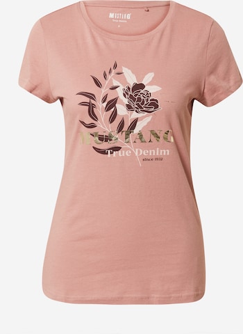 rozā MUSTANG T-Krekls 'Alexia': no priekšpuses
