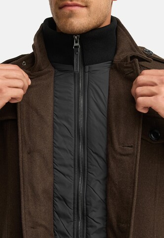 Manteau mi-saison 'Brandon' INDICODE JEANS en marron