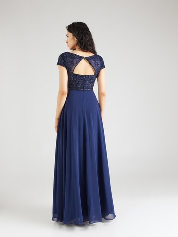 Robe de soirée LUXUAR en bleu