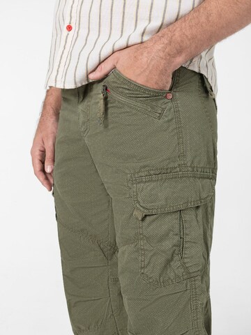 TIMEZONE Loosefit Cargohose 'Miles' in Grün