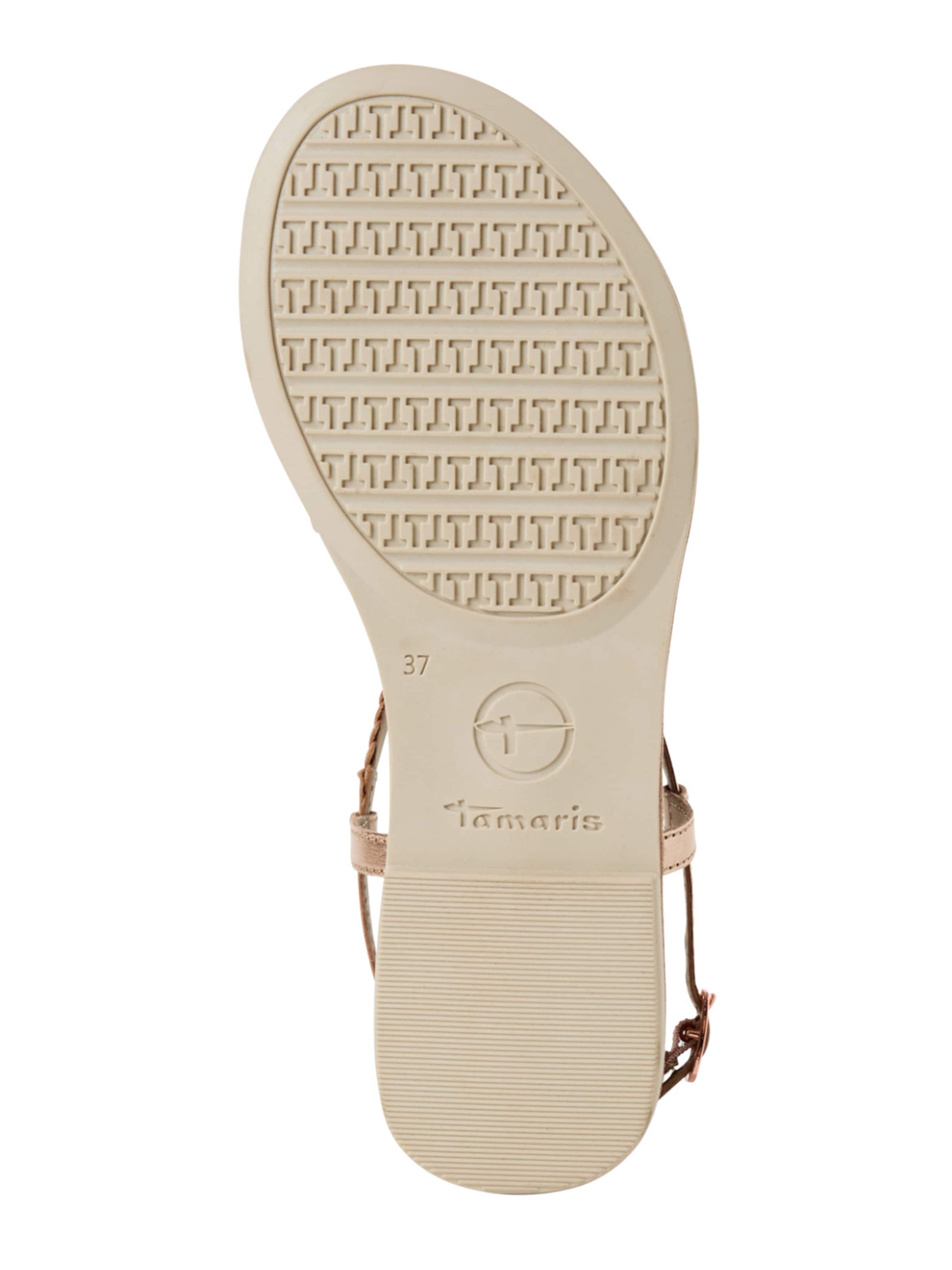 Tamaris Strap Sandals in Gold