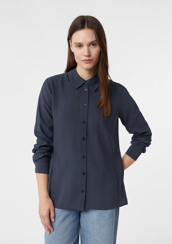 Chemisier COMMA en bleu : devant