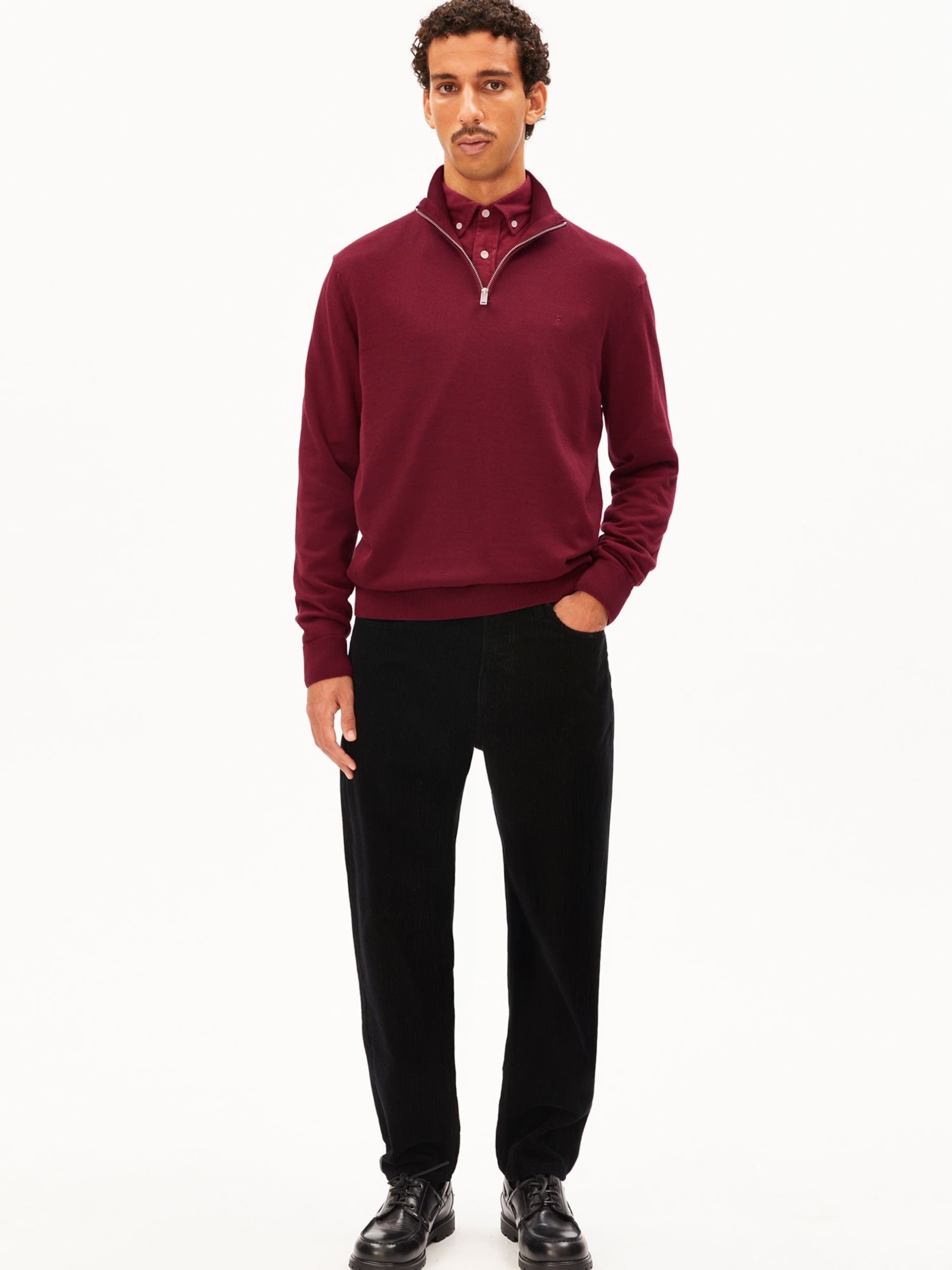 Pullover 'Faabes' di ARMEDANGELS in rosso