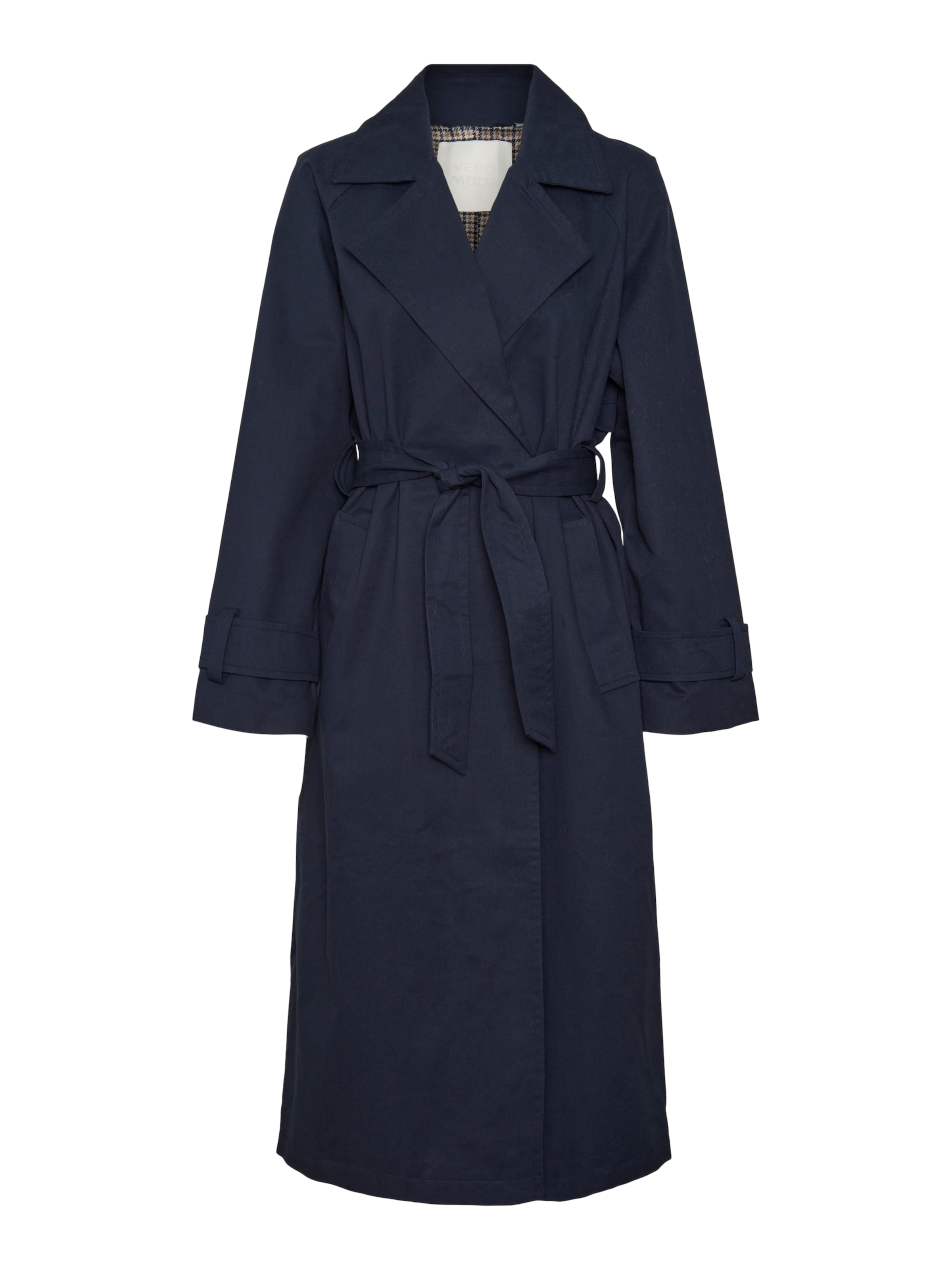 VERO MODA Демисезонное пальто 'Blog' в Синий: спереди