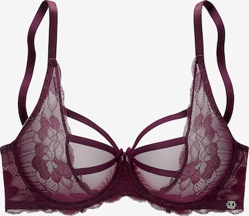 Soutien-gorge JETTE en rouge : devant