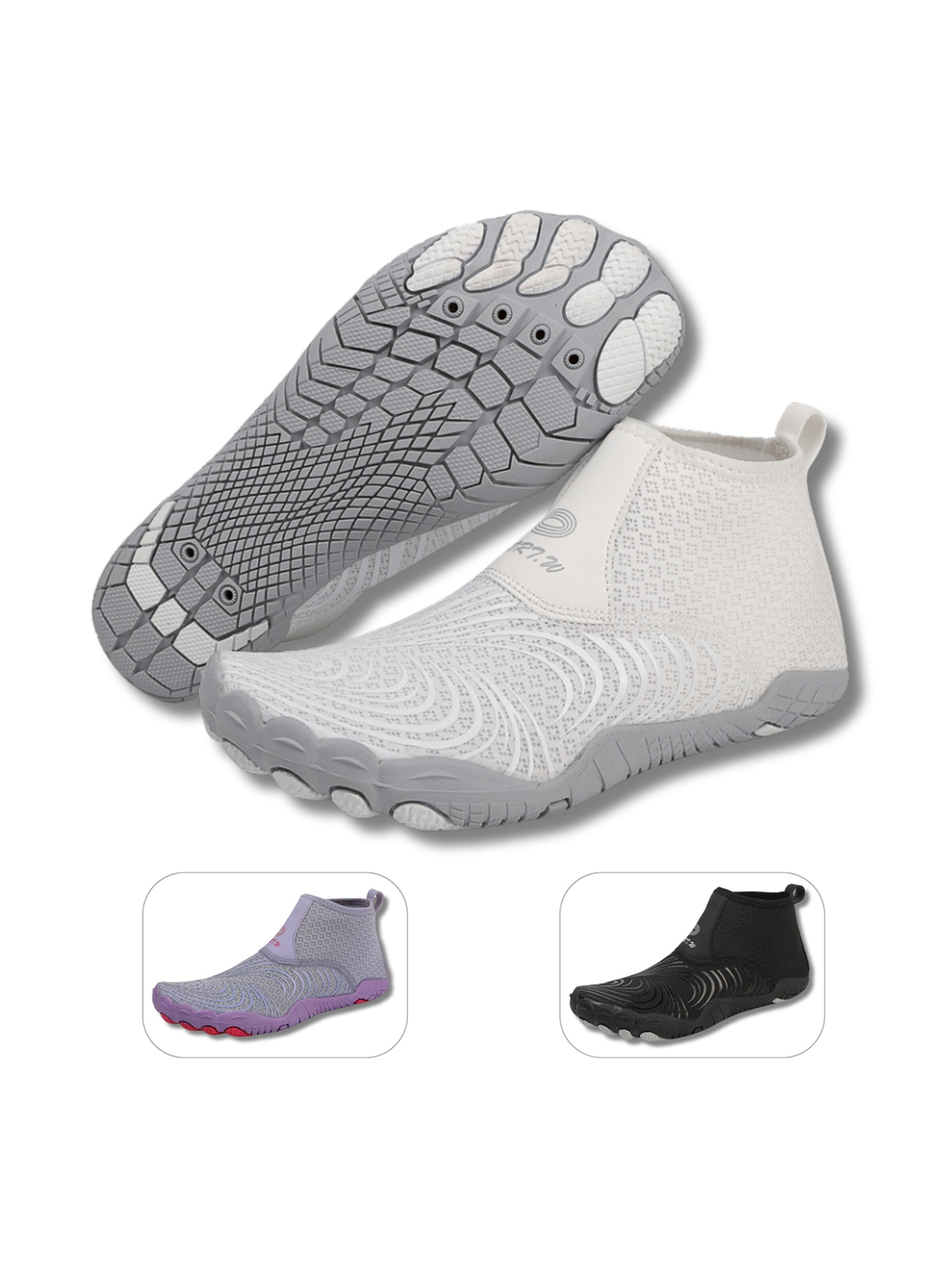 DOTALES Sneaker low 'DOTALES - GripStep Barfußschuhe'‌‌‌‌‌‌ in Grau: Vorderseite