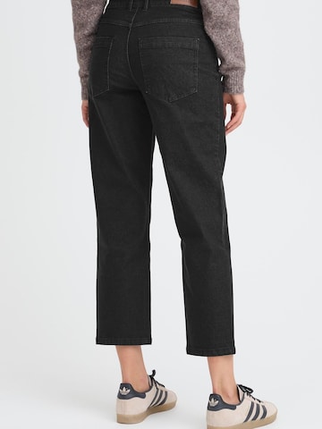 Oxmo Loosefit Jeans ' OXHELLE MOM JEANS ' in Zwart