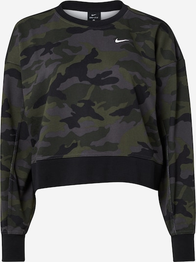 NIKE Spordidressipluusid antratsiit / meleeritud hall / khaki / oliiv, Tootevaade