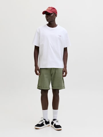 JACK & JONES Regular Shorts 'JPSTRICK DYLAN' in Grün