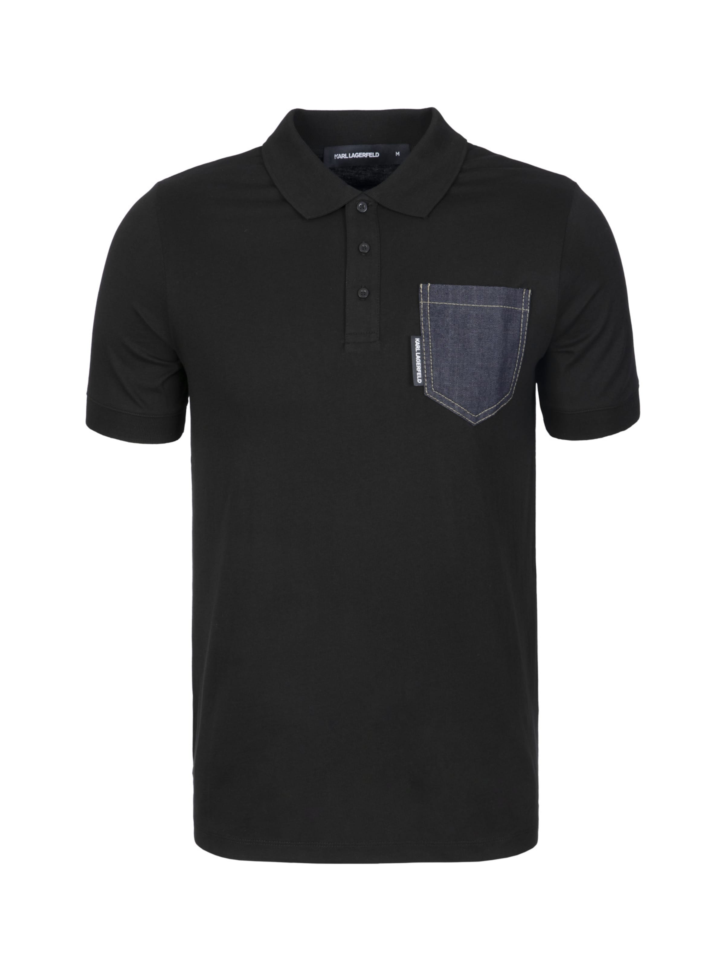 Karl Lagerfeld Shirt in Black: front