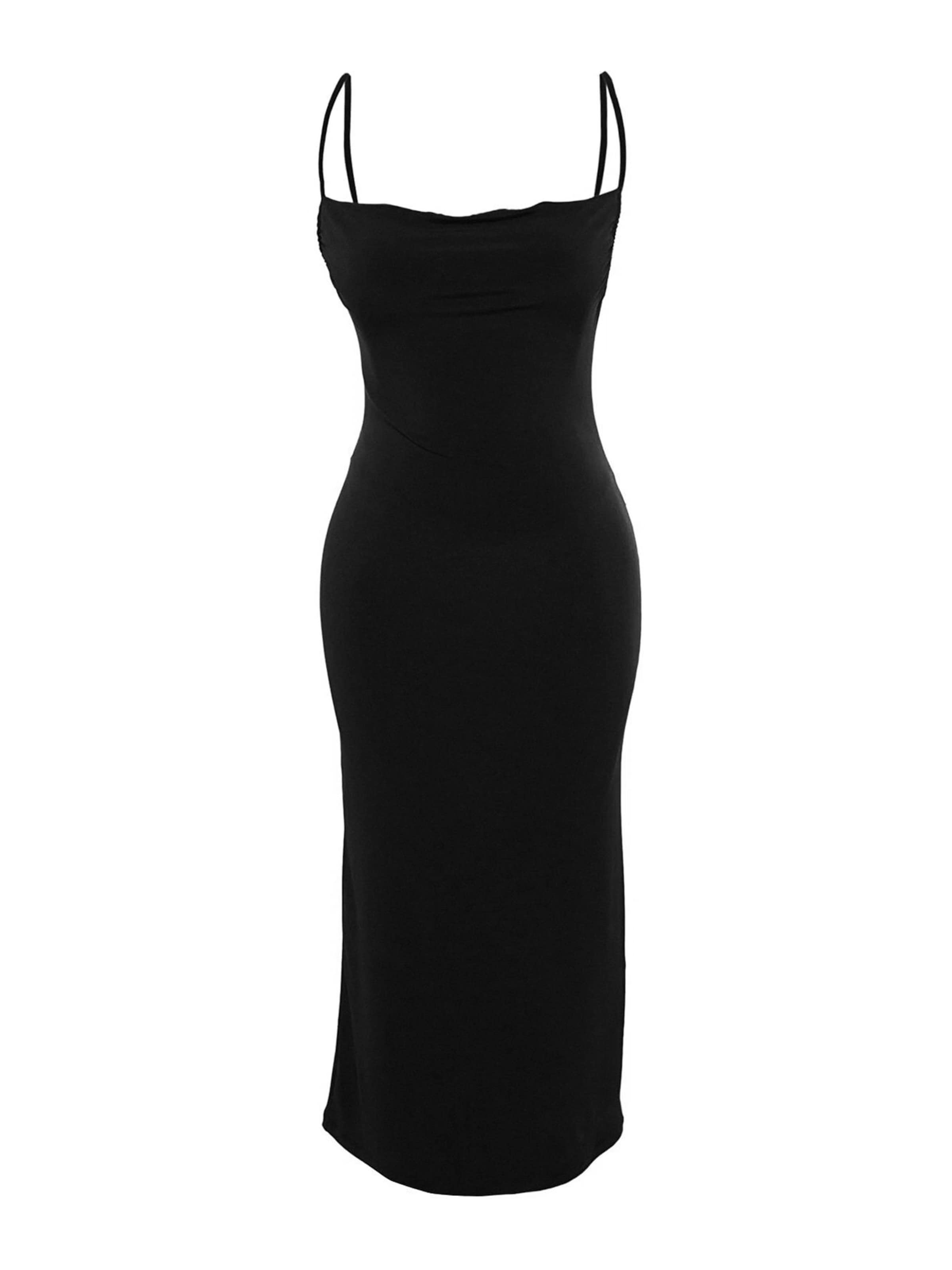 Robe Trendyol en noir : devant