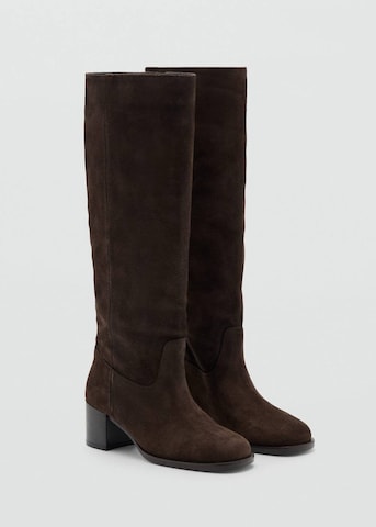 MANGO Boots in Brown