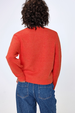 Aligne Knit Cardigan 'Griffin' in Red