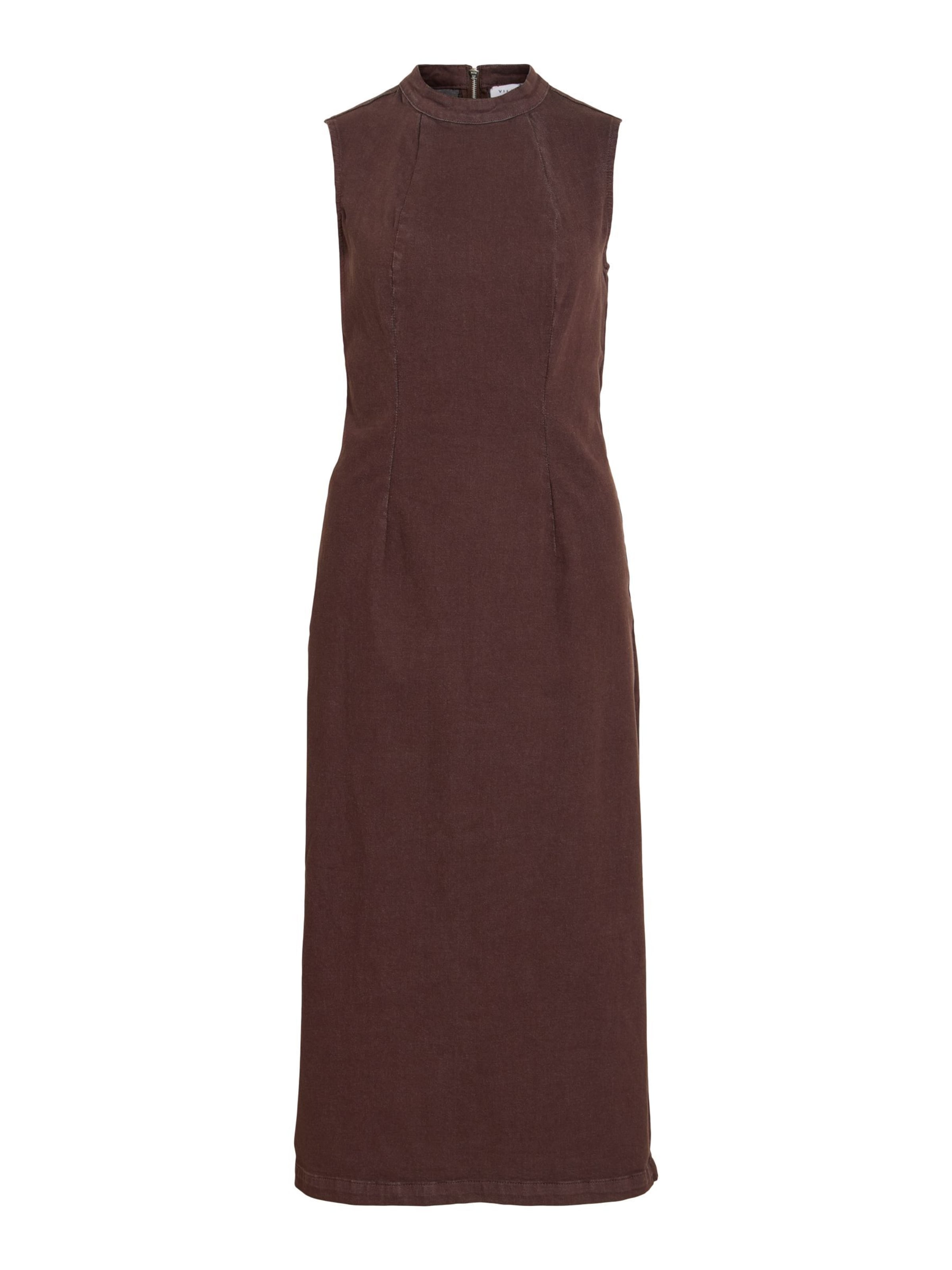 Robe VILA en marron : devant