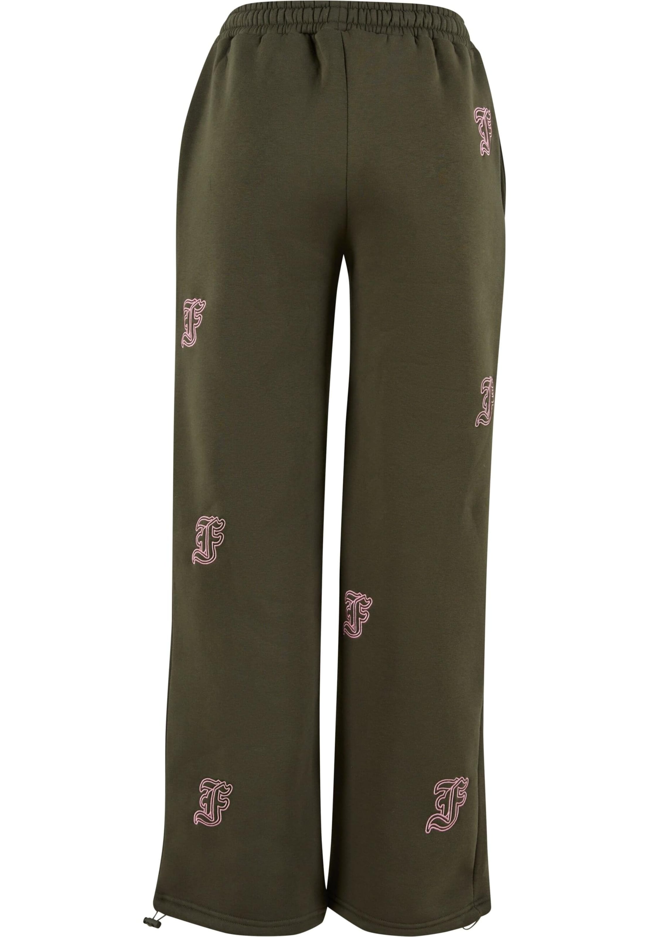 Felicious Regular Broek in Groen