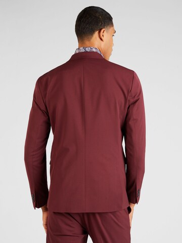 Coupe slim Costume 'LIAM' SELECTED HOMME en rouge