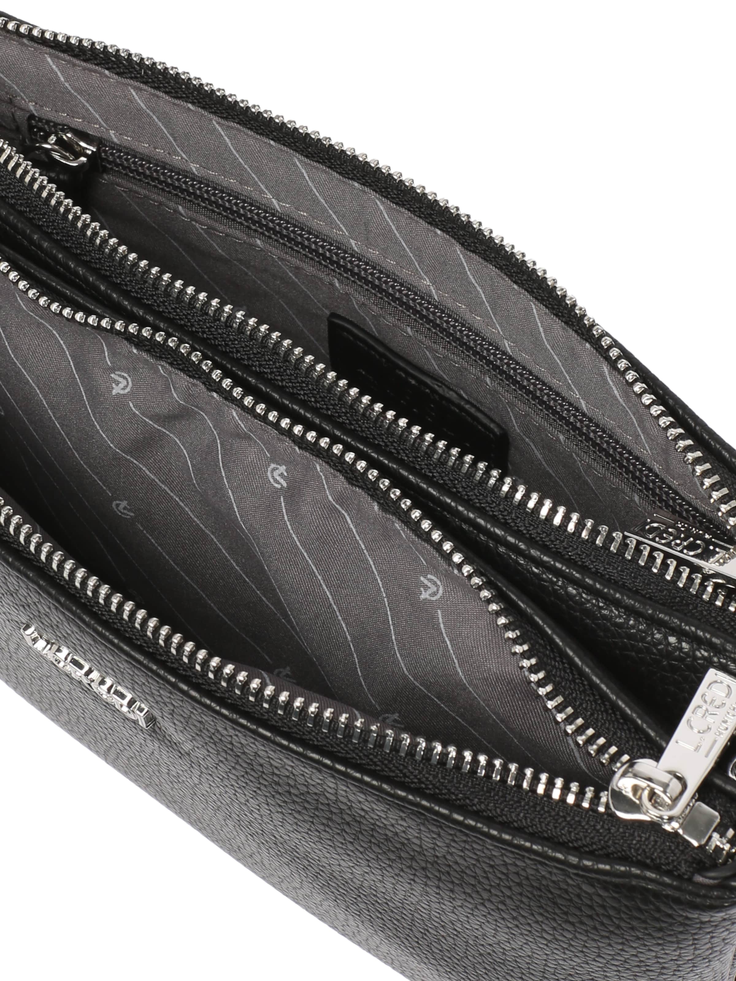 L.CREDI Taška přes rameno 'Ella' – černá