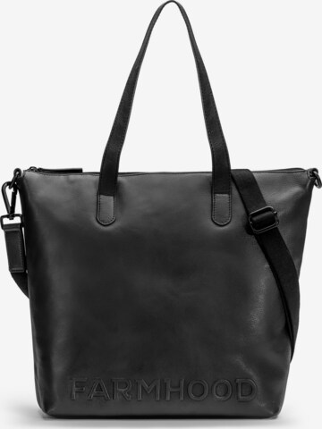 Farmhood Shoulder Bag in Black: front