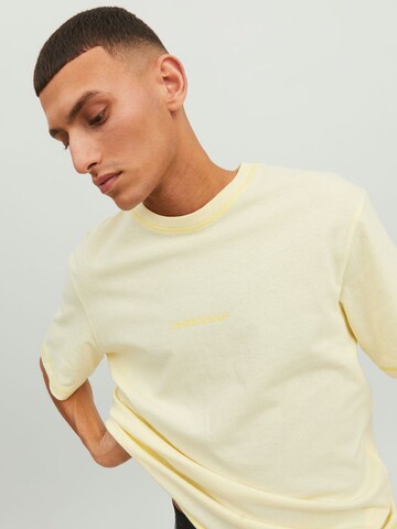 T-Shirt JACK & JONES en jaune