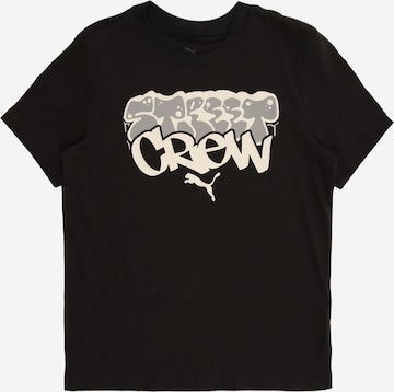 PUMA Футболка 'Mid 90s' в Черный: спереди