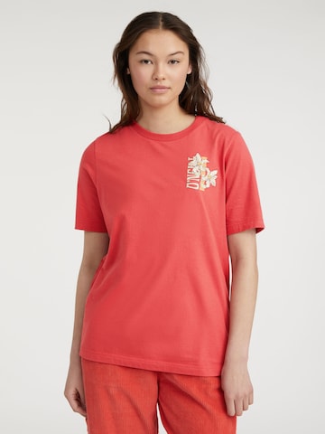 O'NEILL - Camiseta en rojo: frente