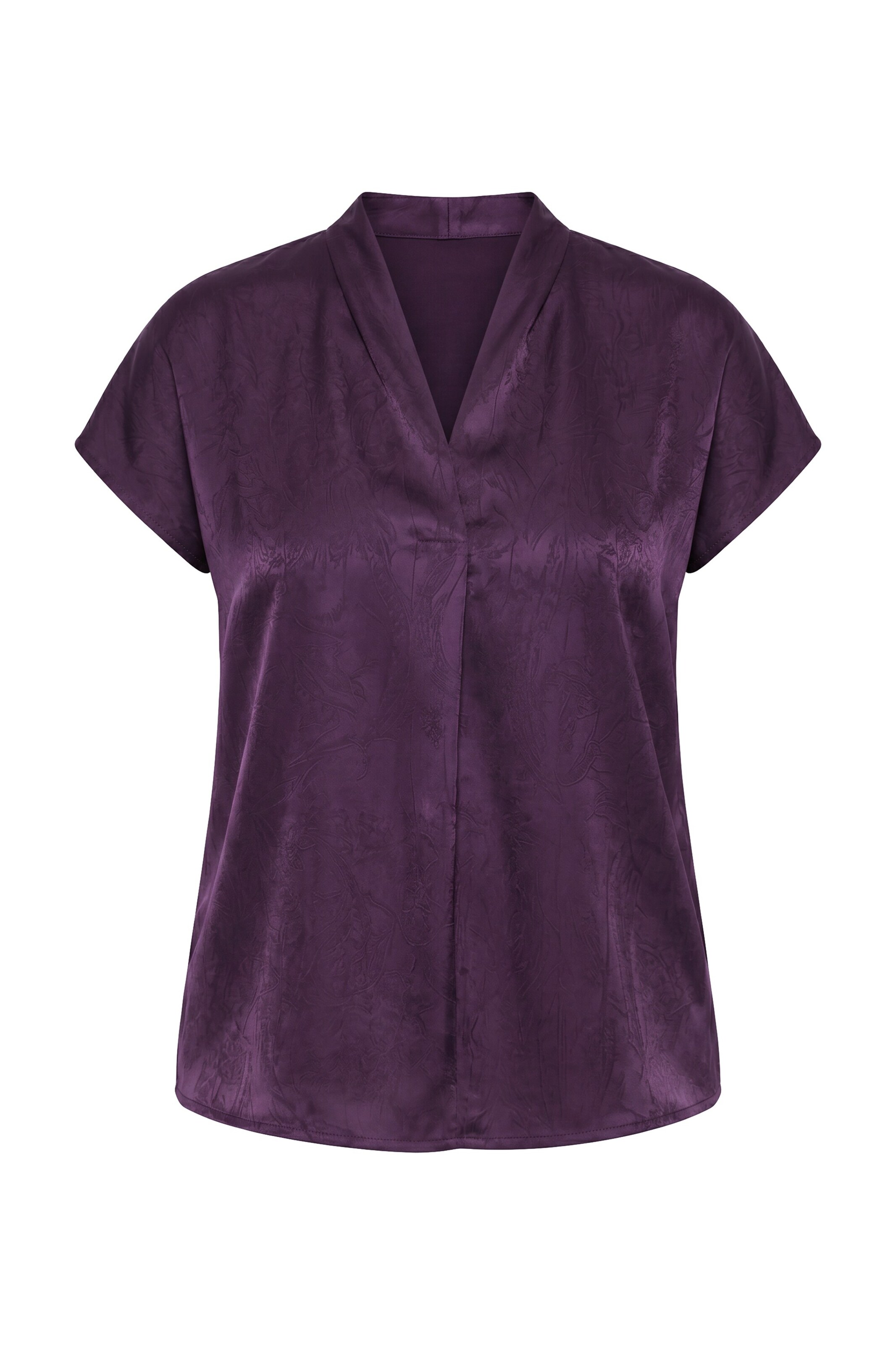 Ulla Popken Blouse in Purple: front