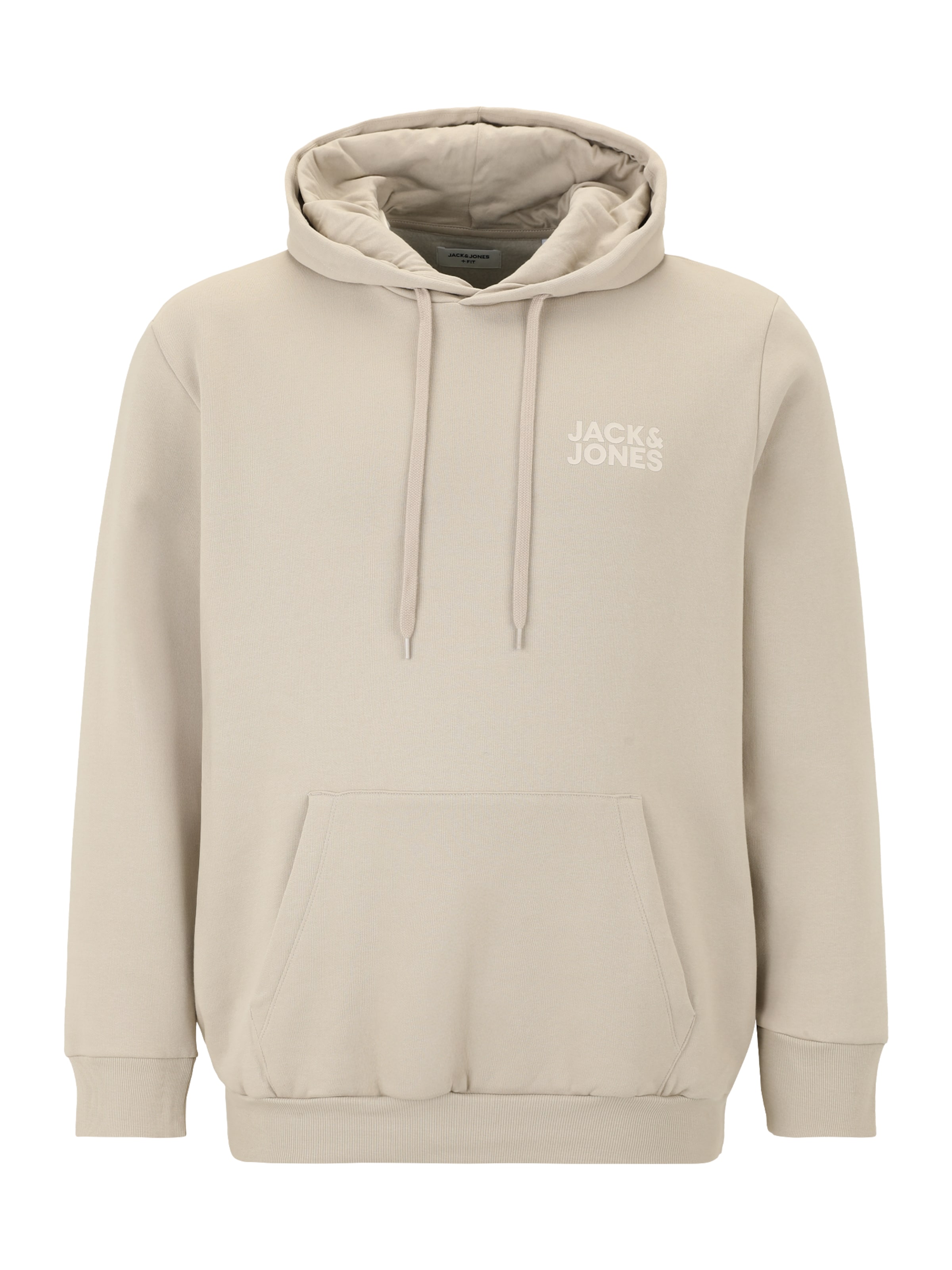 Jack & Jones Plus Πουλόβερ σε γκρι: μπροστά