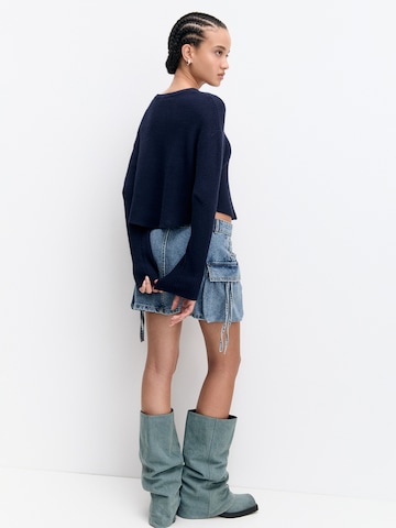 Pull-over Pull&Bear en bleu