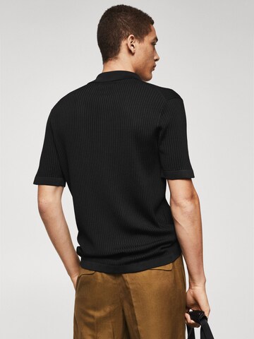 MANGO MAN Pullover 'Talaia' in Schwarz