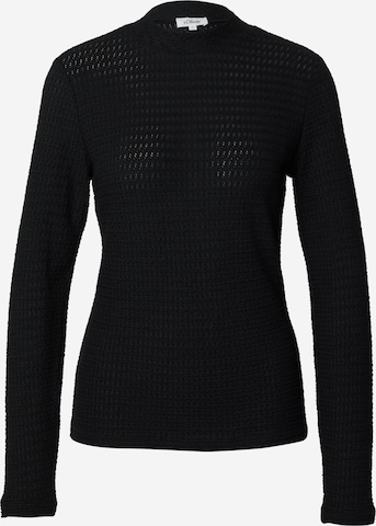 juoda s.Oliver Marškinėliai: priekis