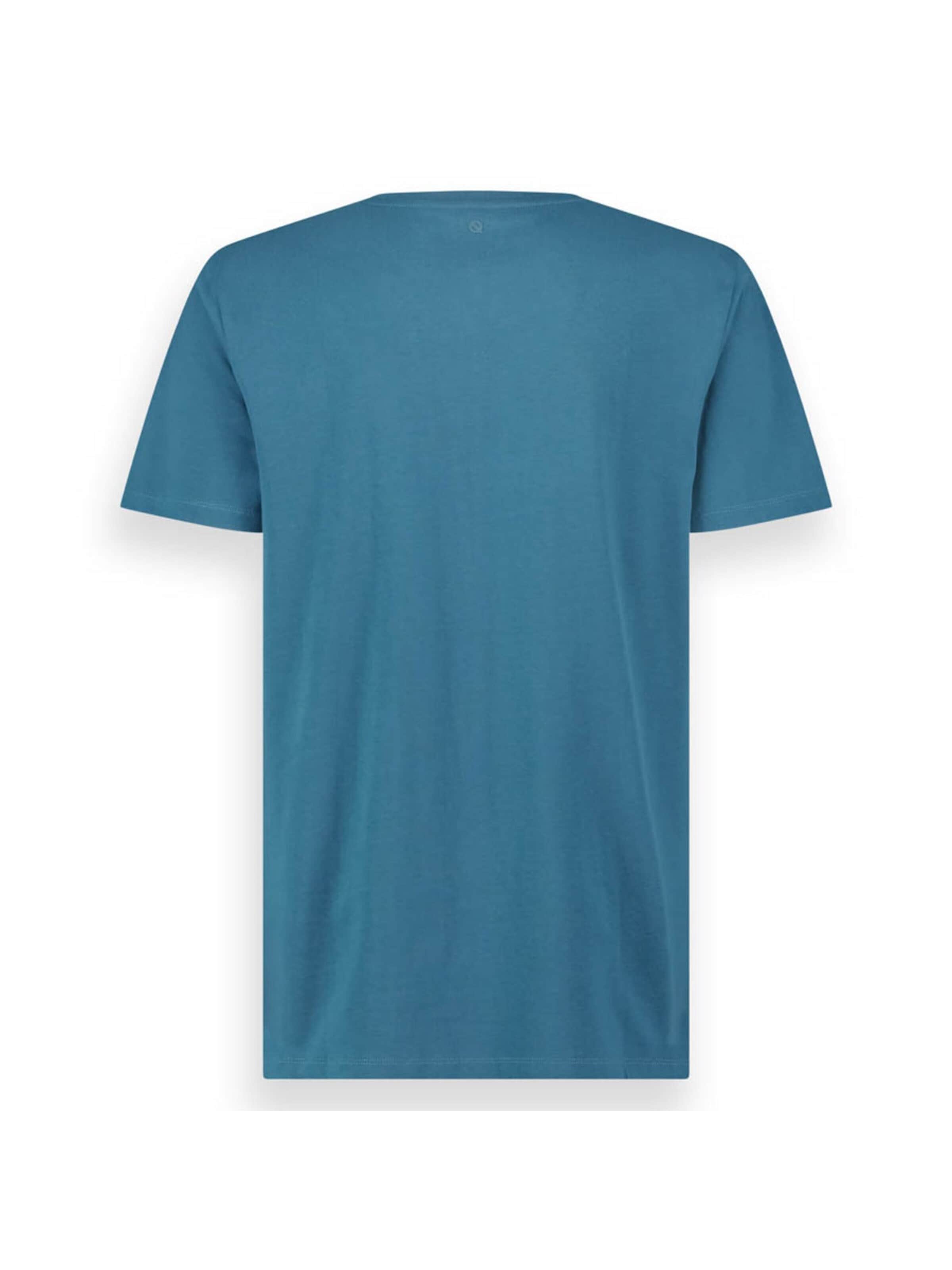 LEBASQ Shirt 'The Baker Crew Neck' in Blue
