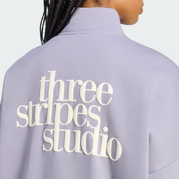 ADIDAS SPORTSWEAR - Sudadera con cremallera deportiva 'Studio' en lila
