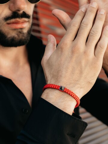GT Collection Armband 'Pyramid' in Rood