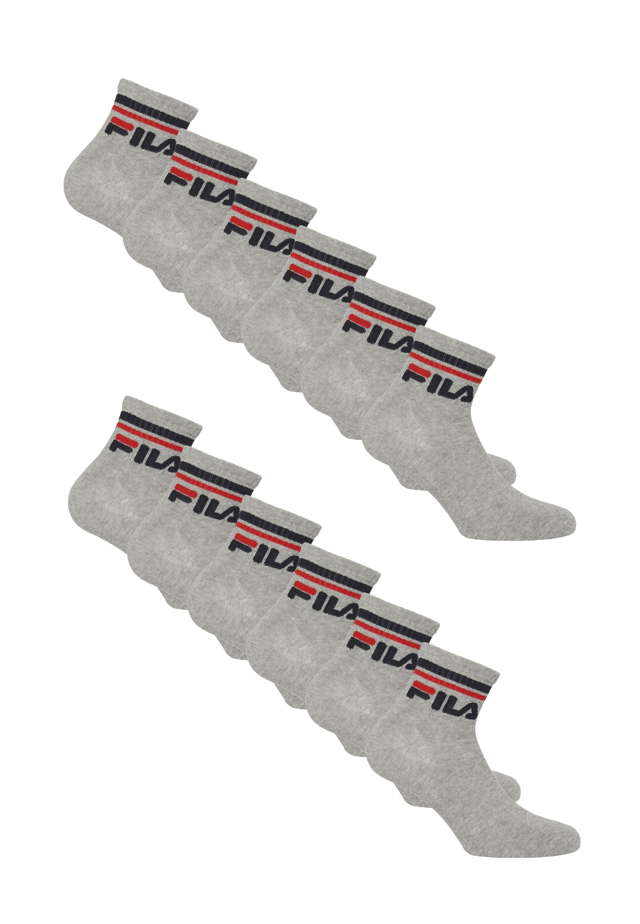 FILA Socks in Grey: front