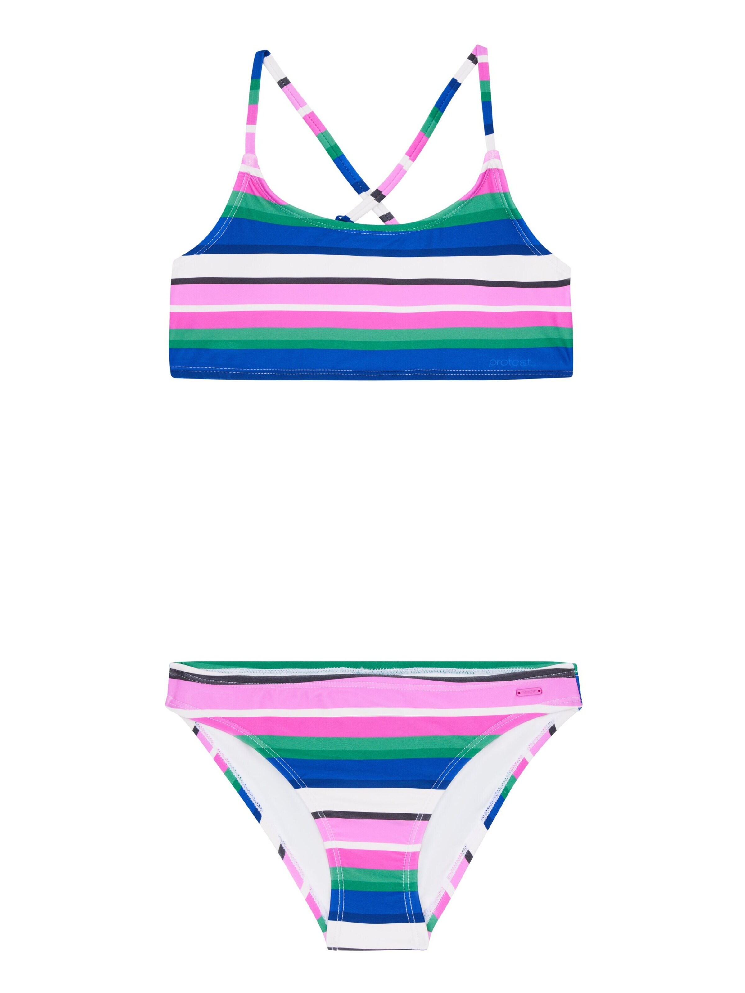 PROTEST Sportieve badmode 'PRTWirl JR' in Blauw: voorkant