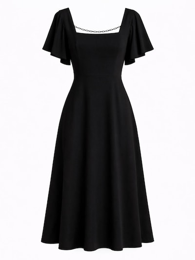 Elena Athanasiadou Cocktail Dress 'Dress Butterfly Black' in Black, Item view