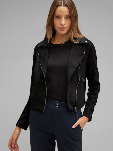 STREET ONE Between-Season Jacket in Black: front