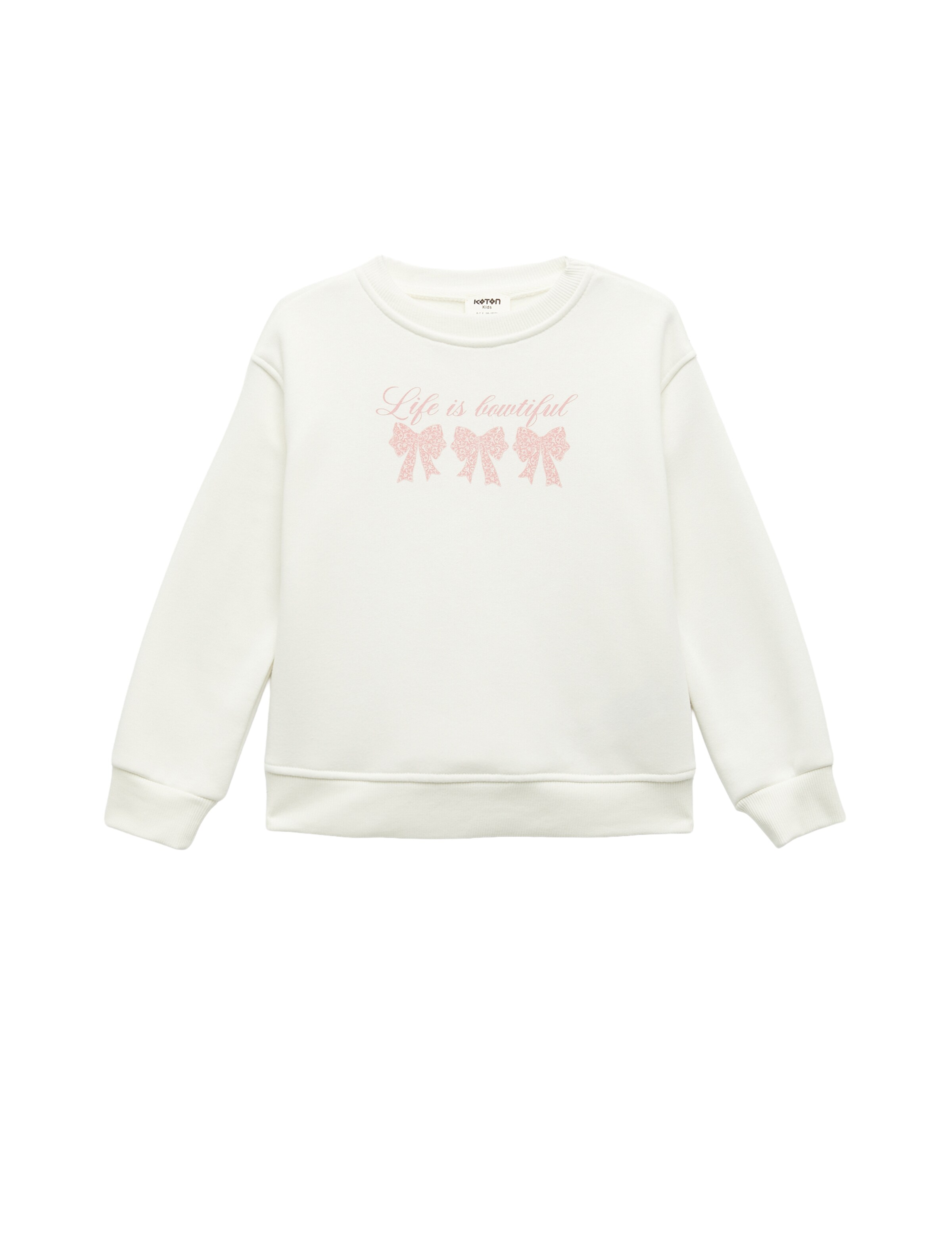 Koton Sweatshirt in White: front