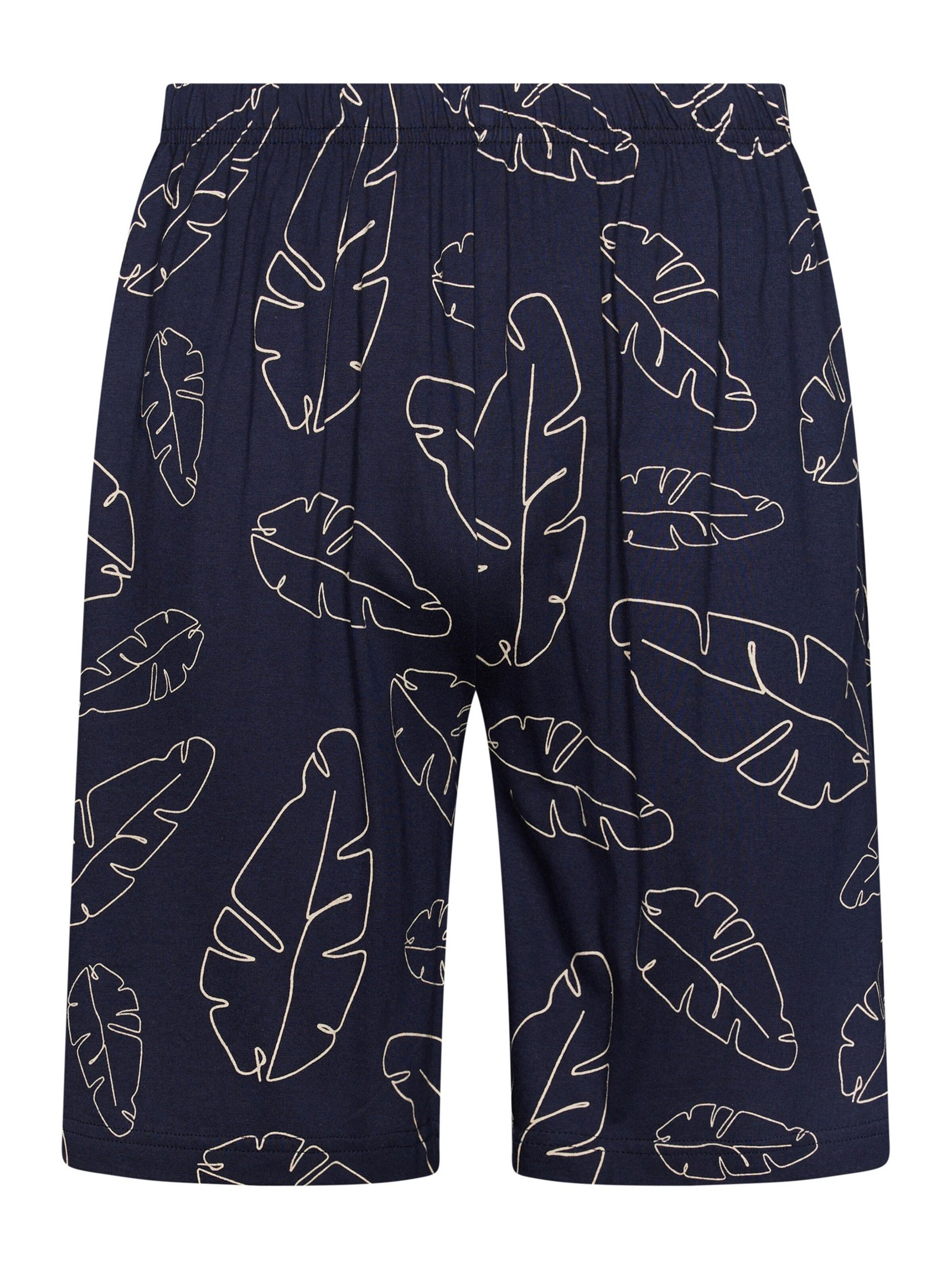 Pyjama court 'Shortama' Pastunette en bleu