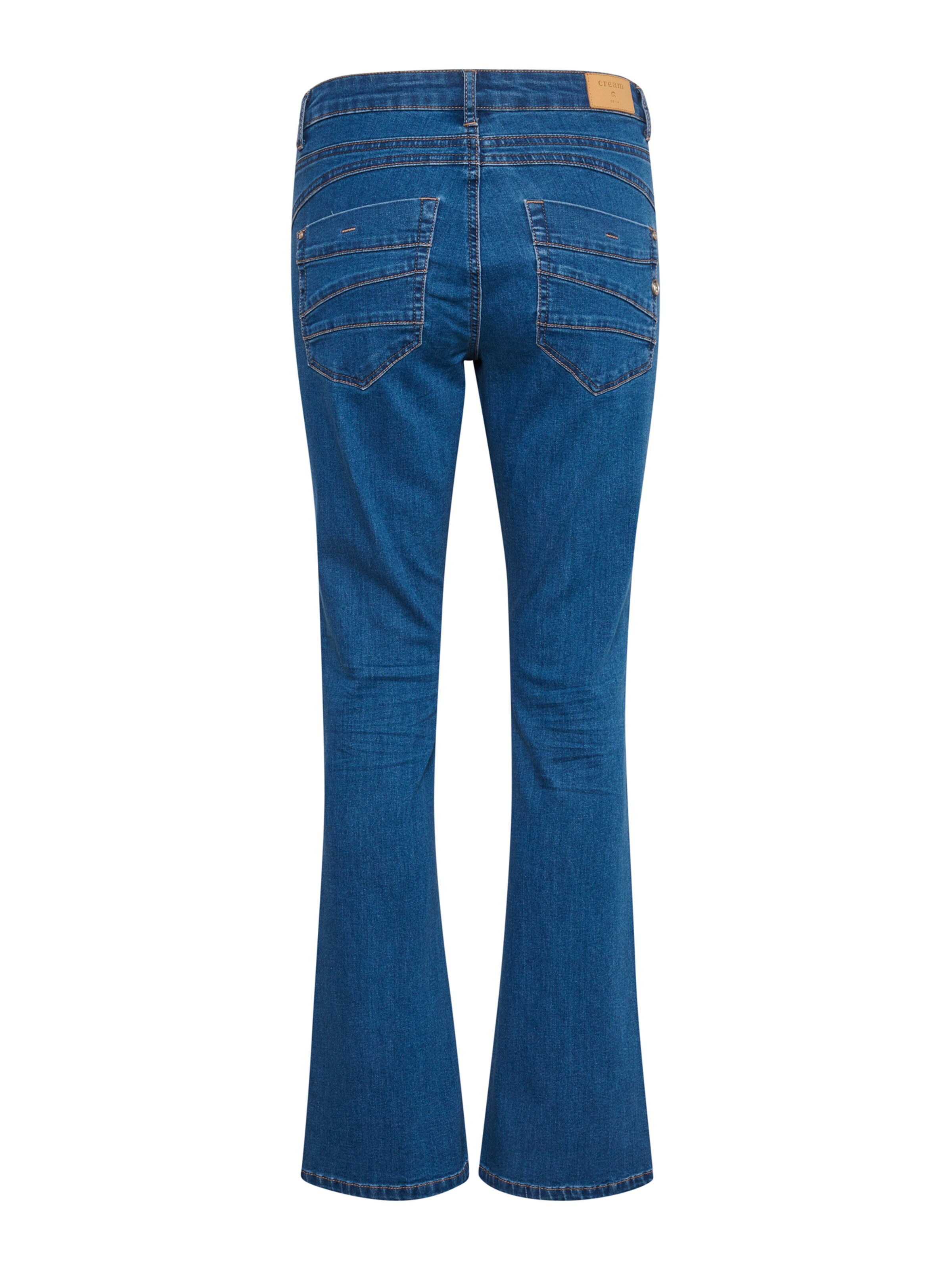 Cream Flared Τζιν 'Lone' σε μπλε