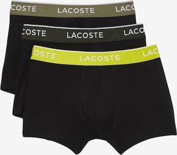 LACOSTE Boxer shorts in Black: front
