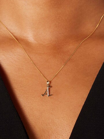 Lucardi Pendant 'Schick' in Gold